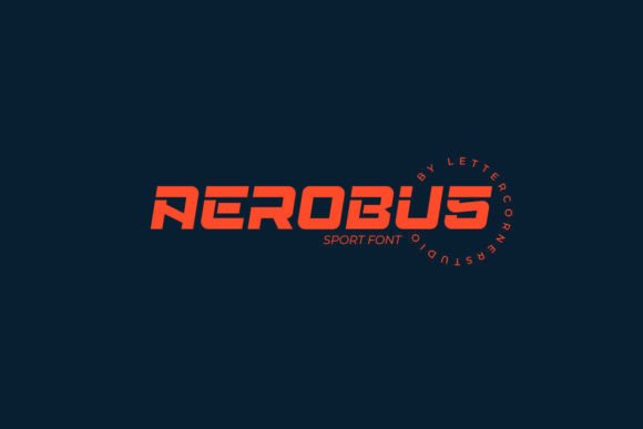 Aerobus: A Display Font for Bold Branding and Campaign Impact
