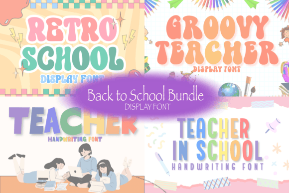 Back to School Bundle: A Handwritten Font for Editorial Expression