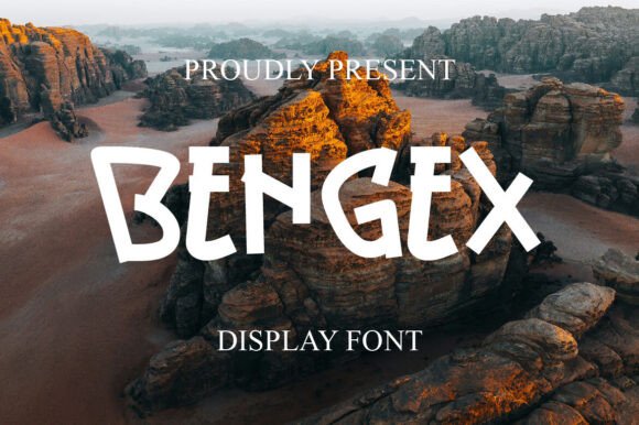Bengex Font for Modern Branding and Eye-Catching Designs