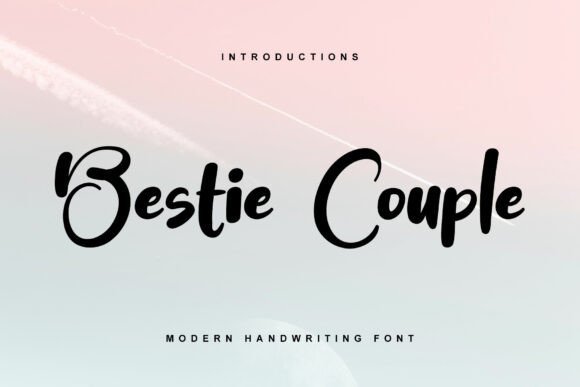 Bestie Couple: A Font That Brings Joy to Every Design