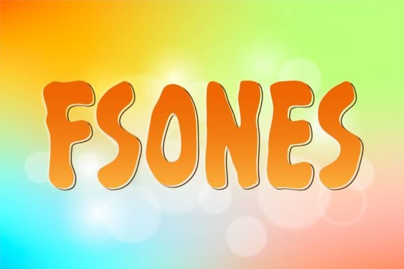 Fsones: A Gothic-Crafted Font for Creative Expression