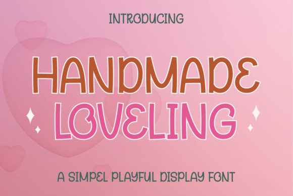 Handmade Loveling: A Playful Font for Business Branding