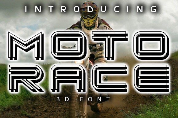Moto Race Font: A Bold Choice for Designers