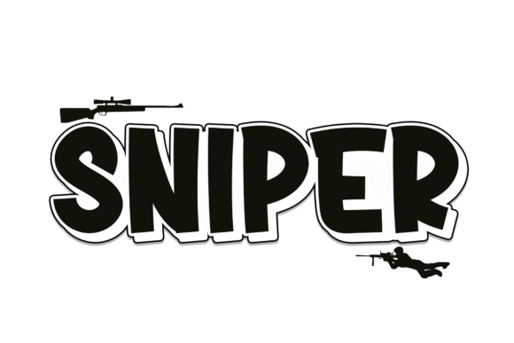 Sniper Font: A Handwritten Display Typeface for Creative Makers