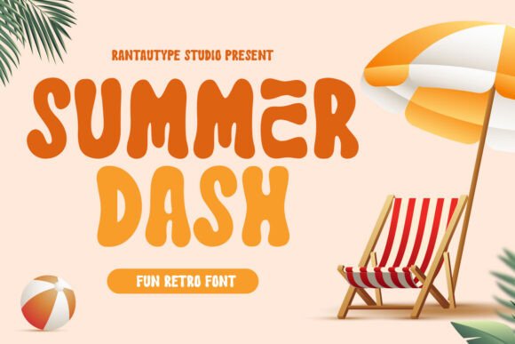 Summer Dash: A Retro Font That Elevates Branding