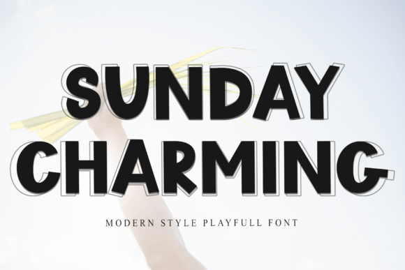 Sunday Charming: A Display Font for Creative Campaigns