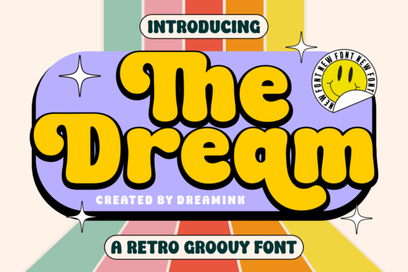 The Dream Font: A Retro Vibe for Modern Editorial Design