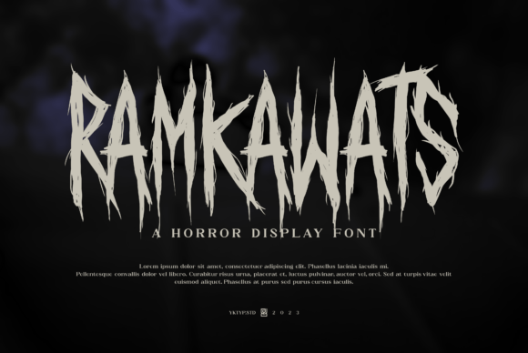 Transform Your Brand with Ramkawats Display Font