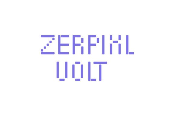 Zerpixl Volt Display Font for Web Design